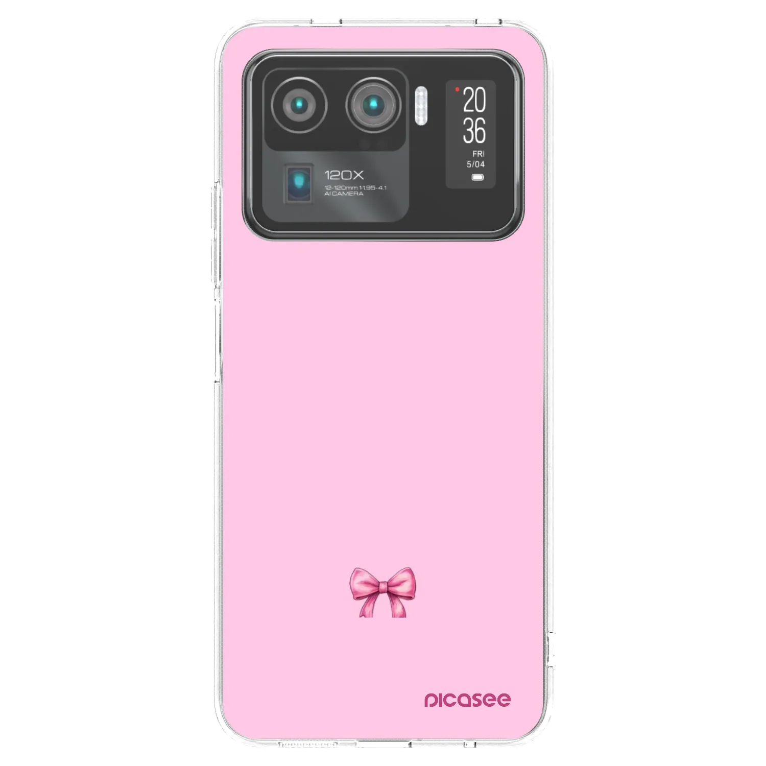 Picasee Xiaomi Mi 11 Ultra Hülle - Transparentes Silikon - Blush bow