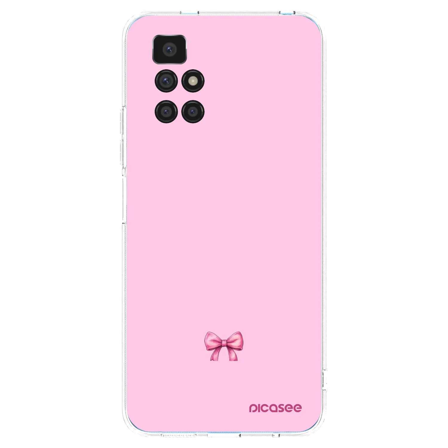 Picasee Xiaomi Redmi 10 Hülle - Transparentes Silikon - Blush bow