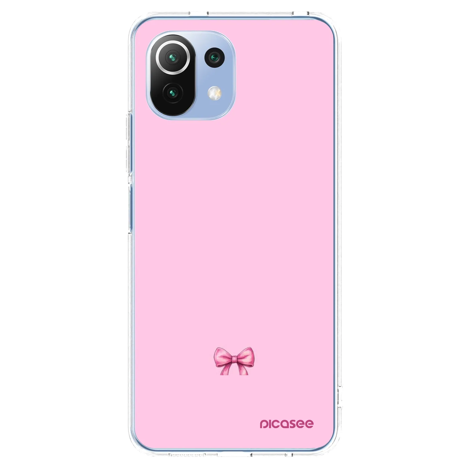 Picasee Xiaomi 11 Lite 5G NE Hülle - Transparentes Silikon - Blush bow