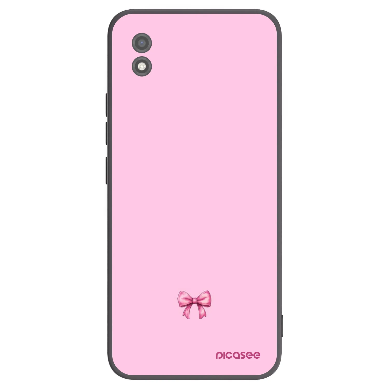Picasee Realme C11 (2021) Hülle - Schwarzes Silikon - Blush bow