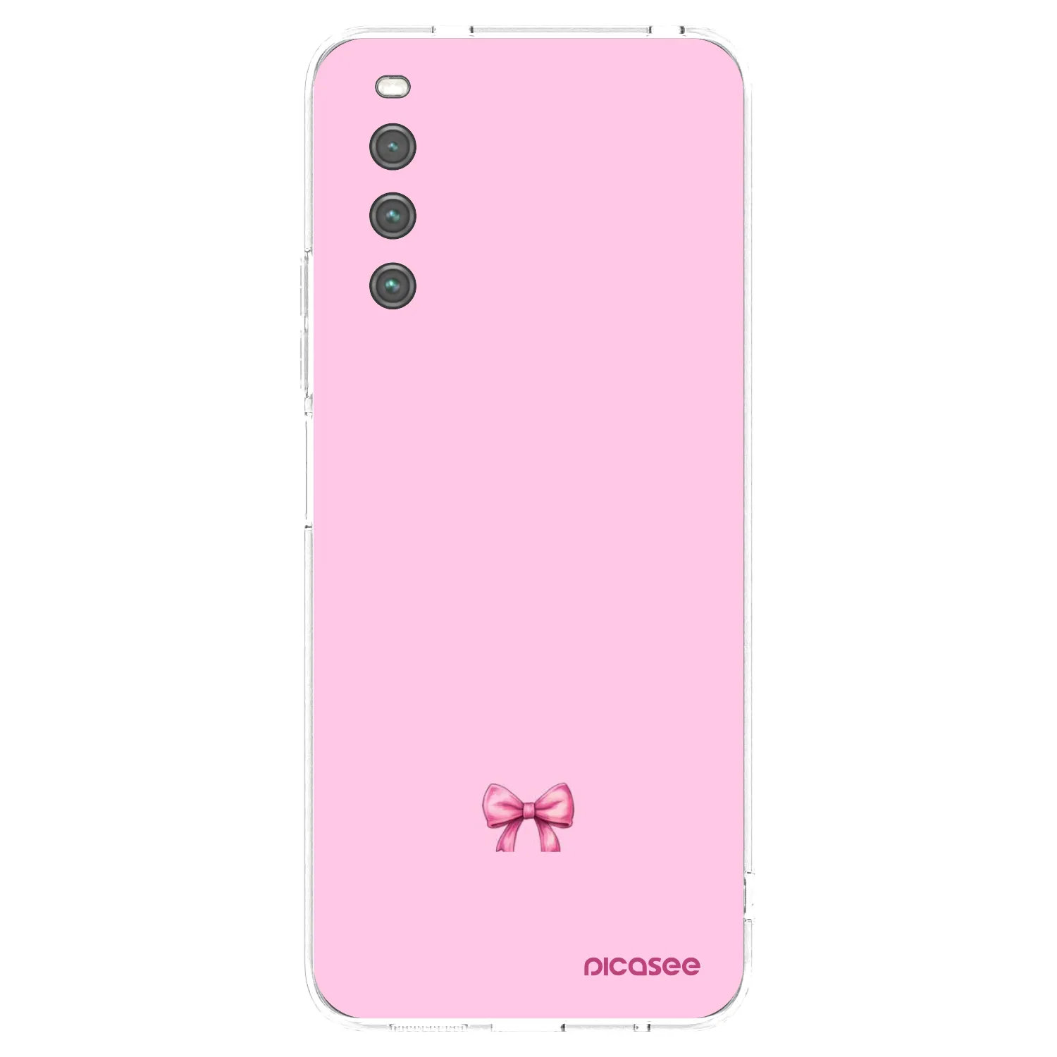 Picasee Sony Xperia 10 IV 5G Hülle - Transparentes Silikon - Blush bow