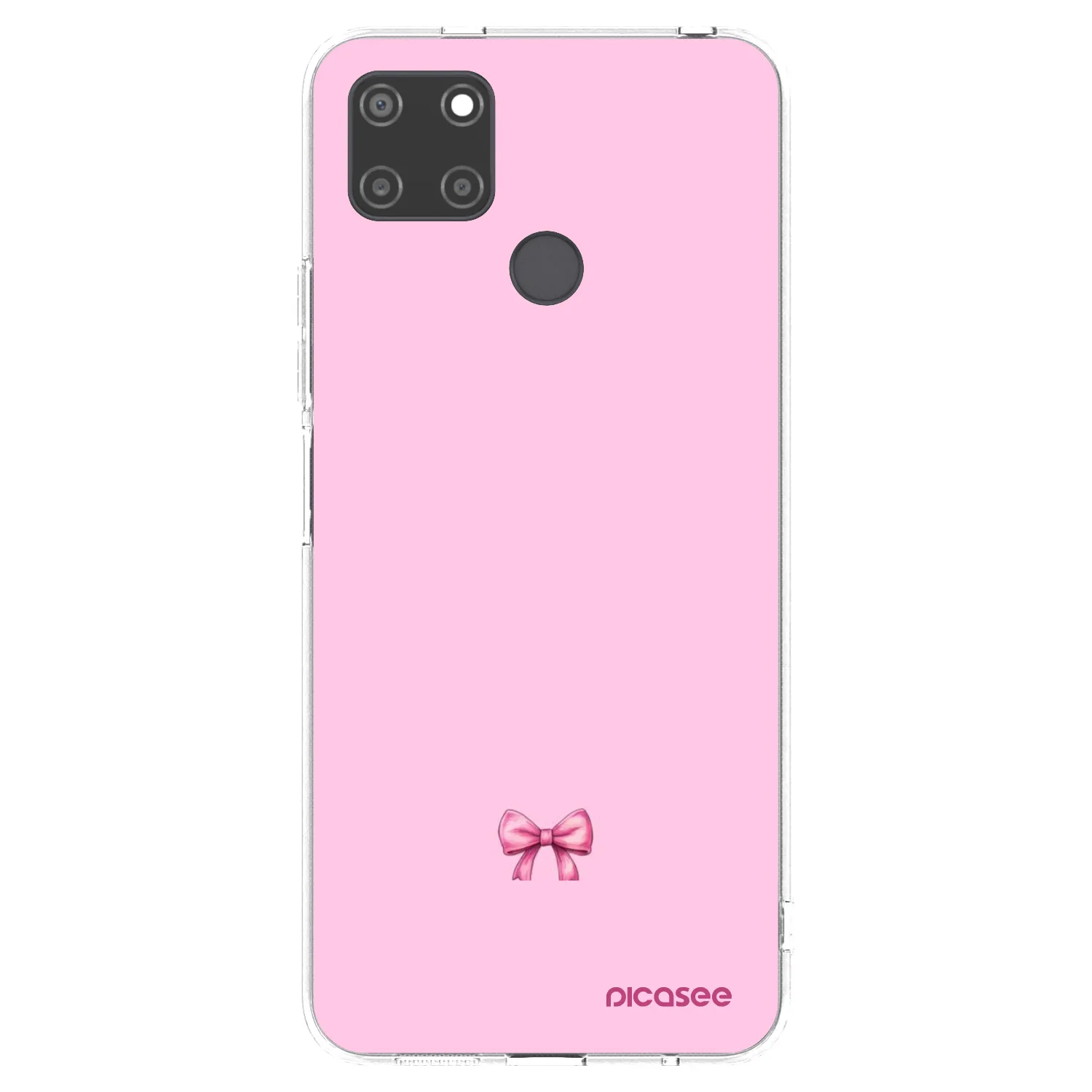 Picasee Realme C21Y Hülle - Transparentes Silikon - Blush bow