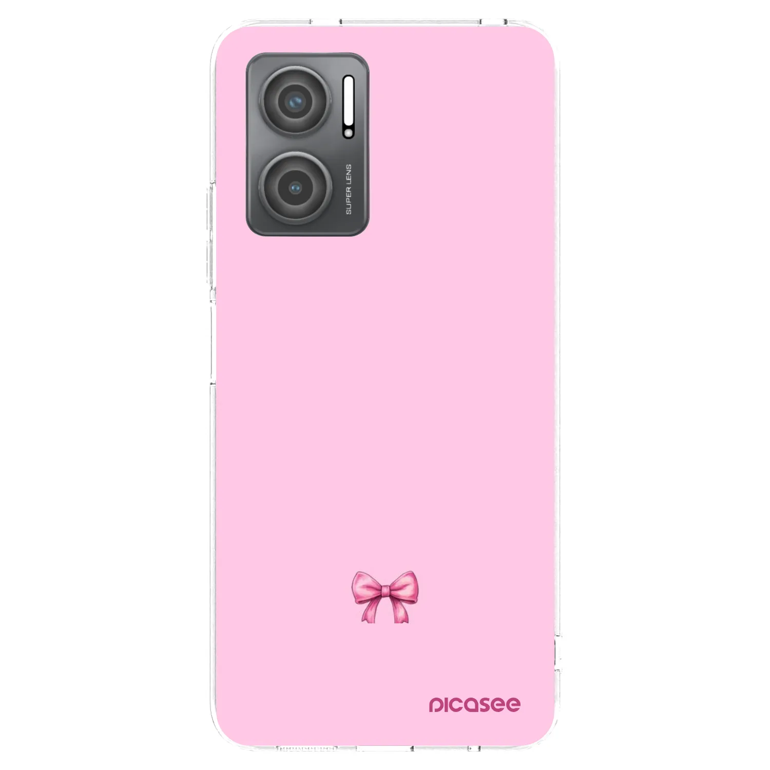 Picasee Xiaomi Redmi 10 5G Hülle - Transparentes Silikon - Blush bow