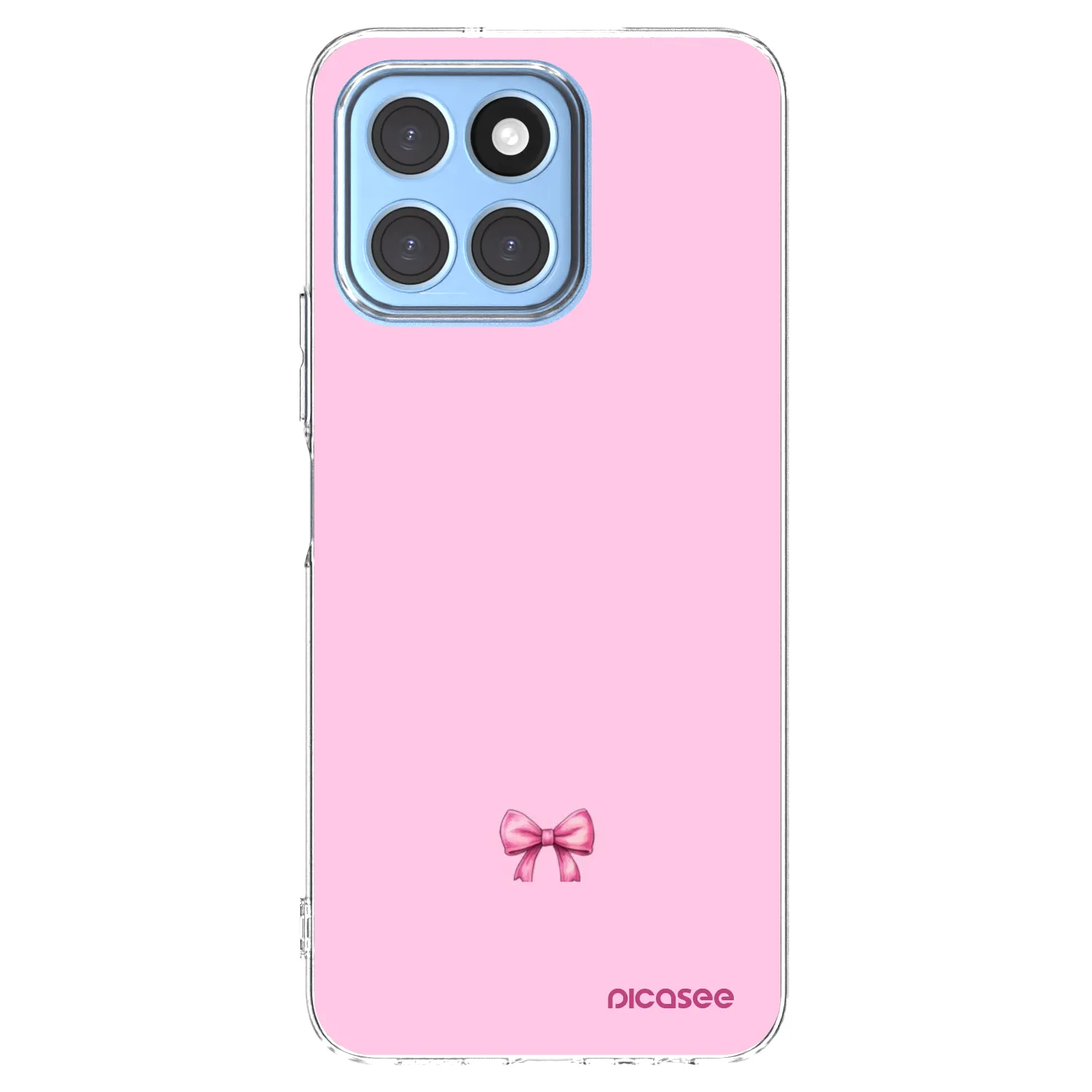 Picasee Honor X8 5G Hülle - Transparentes Silikon - Blush bow