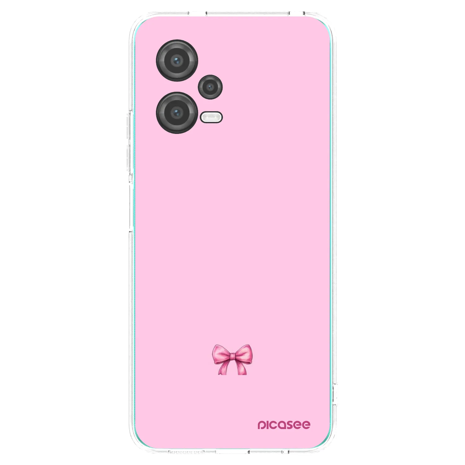 Picasee Xiaomi Poco X5 Hülle - Transparentes Silikon - Blush bow