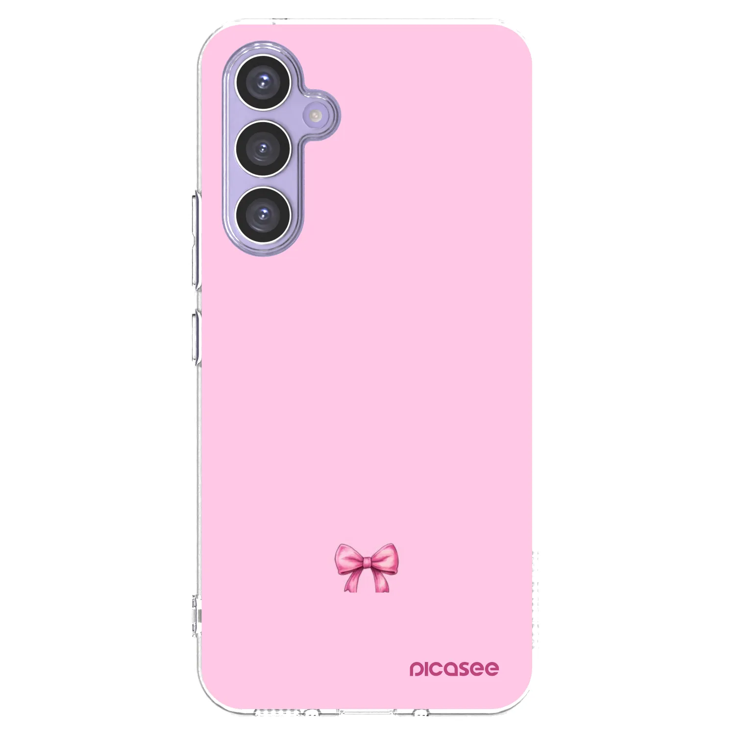 Picasee Samsung Galaxy A54 5G A546B Hülle - Transparentes Silikon - Blush bow