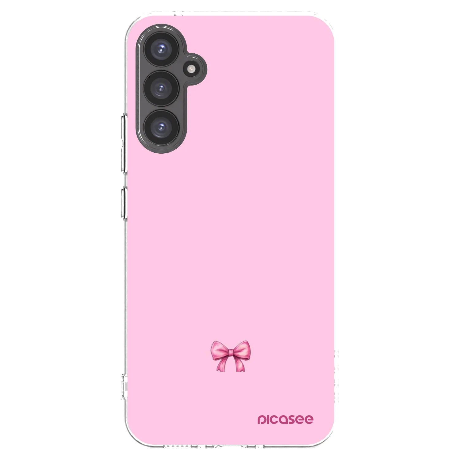 Picasee Samsung Galaxy A34 5G A346B Hülle - Transparentes Silikon - Blush bow