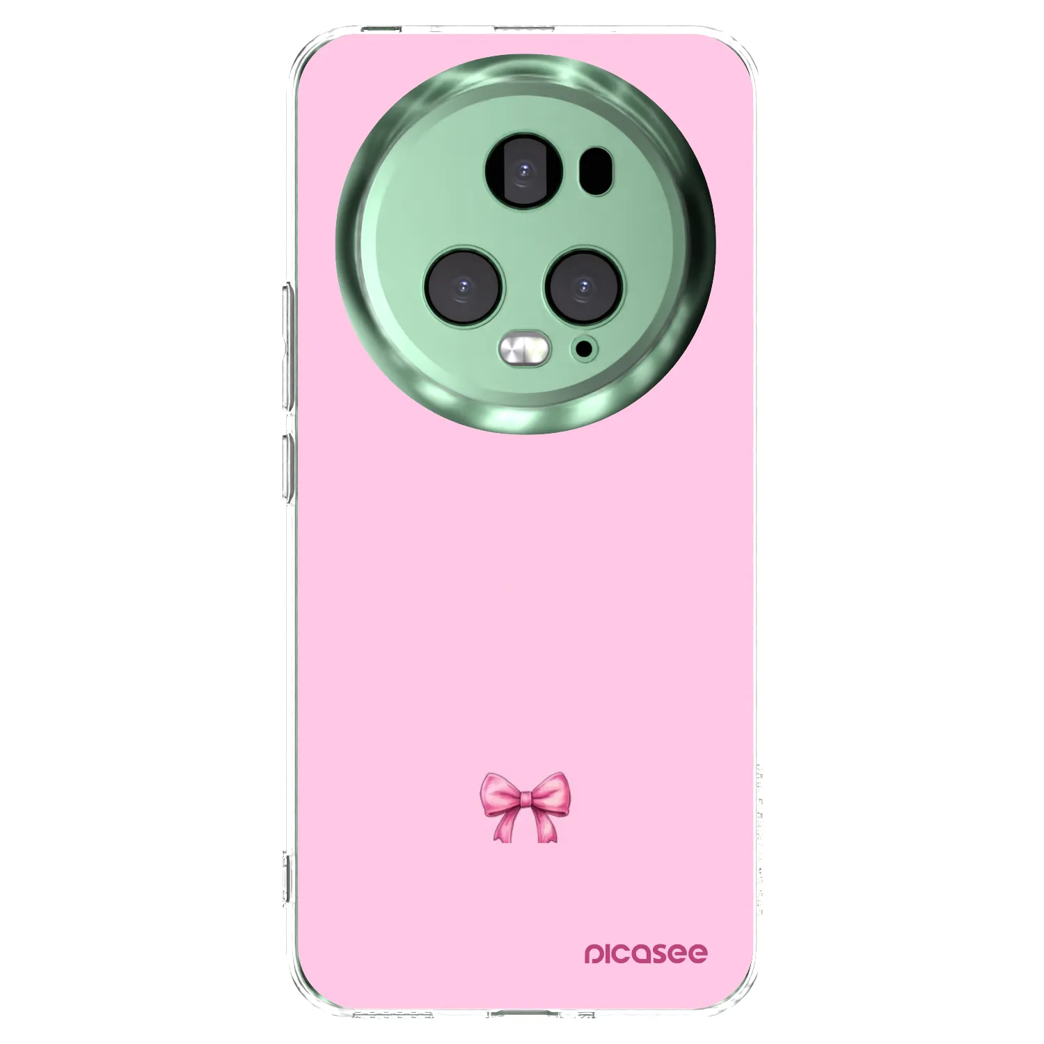 Picasee Honor Magic5 Pro Hülle - Transparentes Silikon - Blush bow