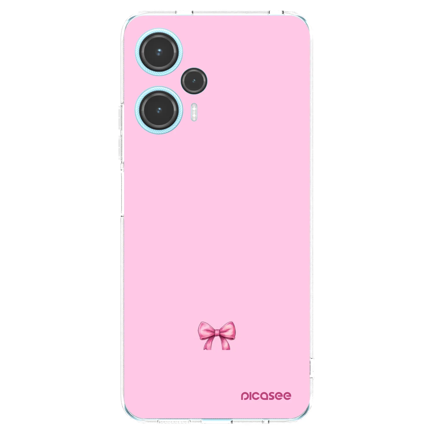 Picasee Xiaomi Poco F5 Hülle - Transparentes Silikon - Blush bow
