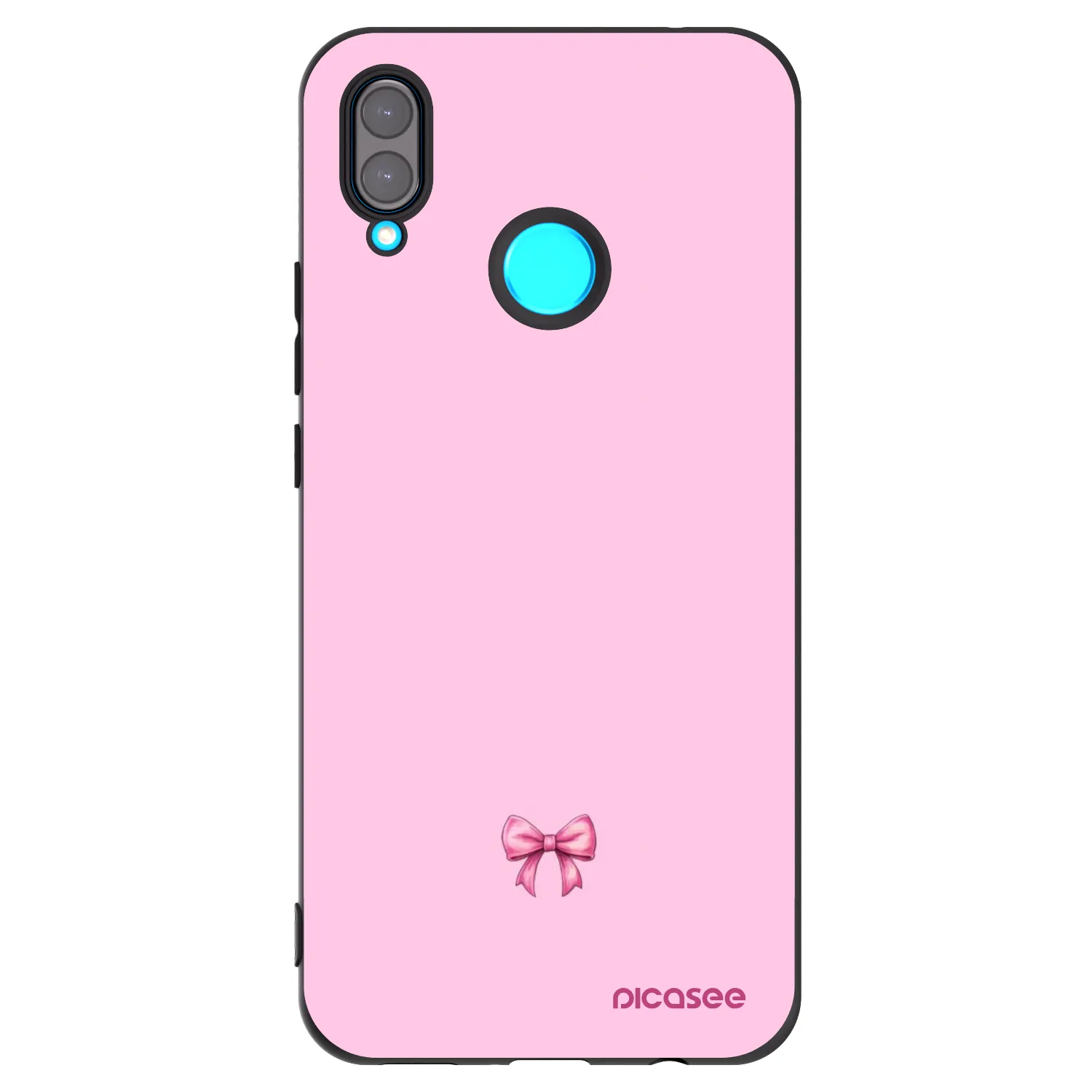 Picasee Huawei Nova 3i Hülle - Schwarzes Silikon - Blush bow