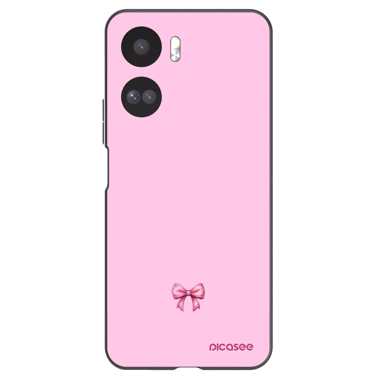 Picasee Honor 90 Lite 5G Hülle - Schwarzes Silikon - Blush bow
