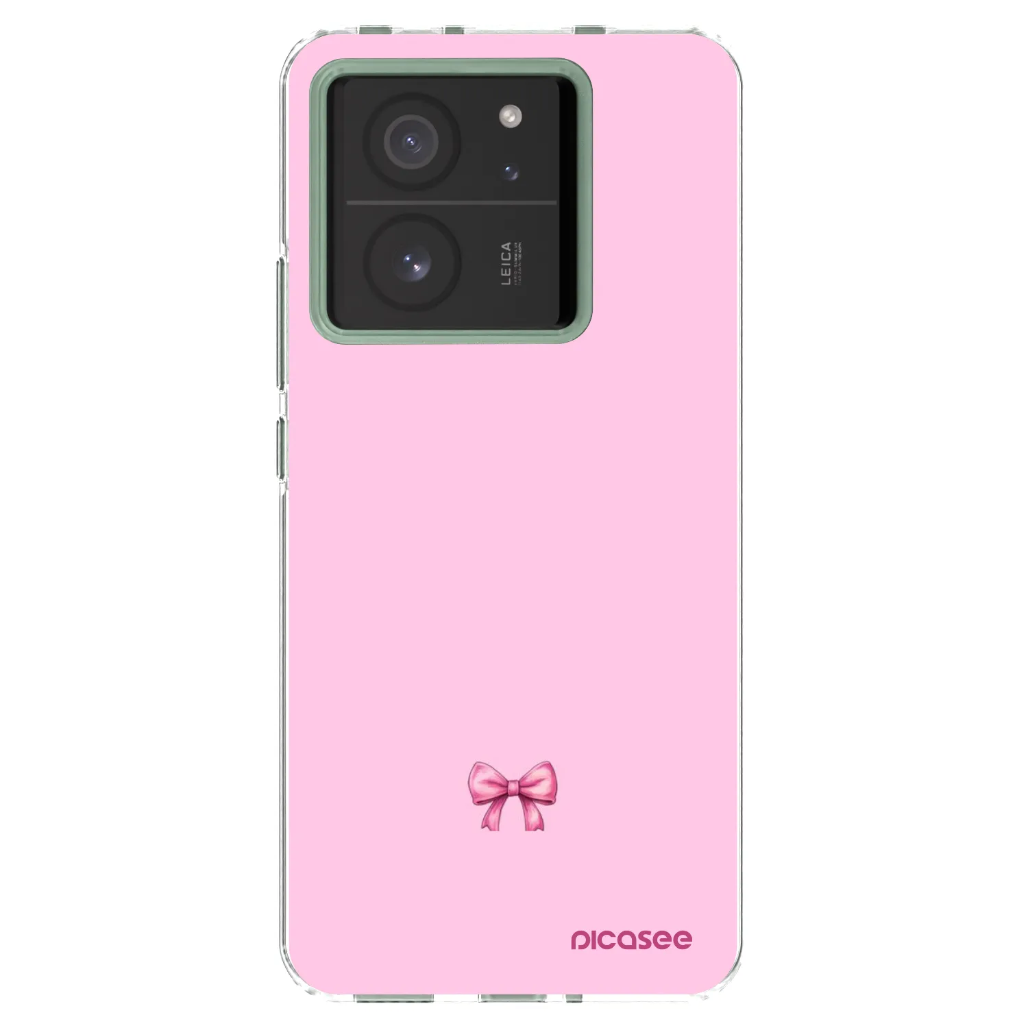 Picasee Xiaomi 13T Pro Hülle - Transparentes Silikon - Blush bow