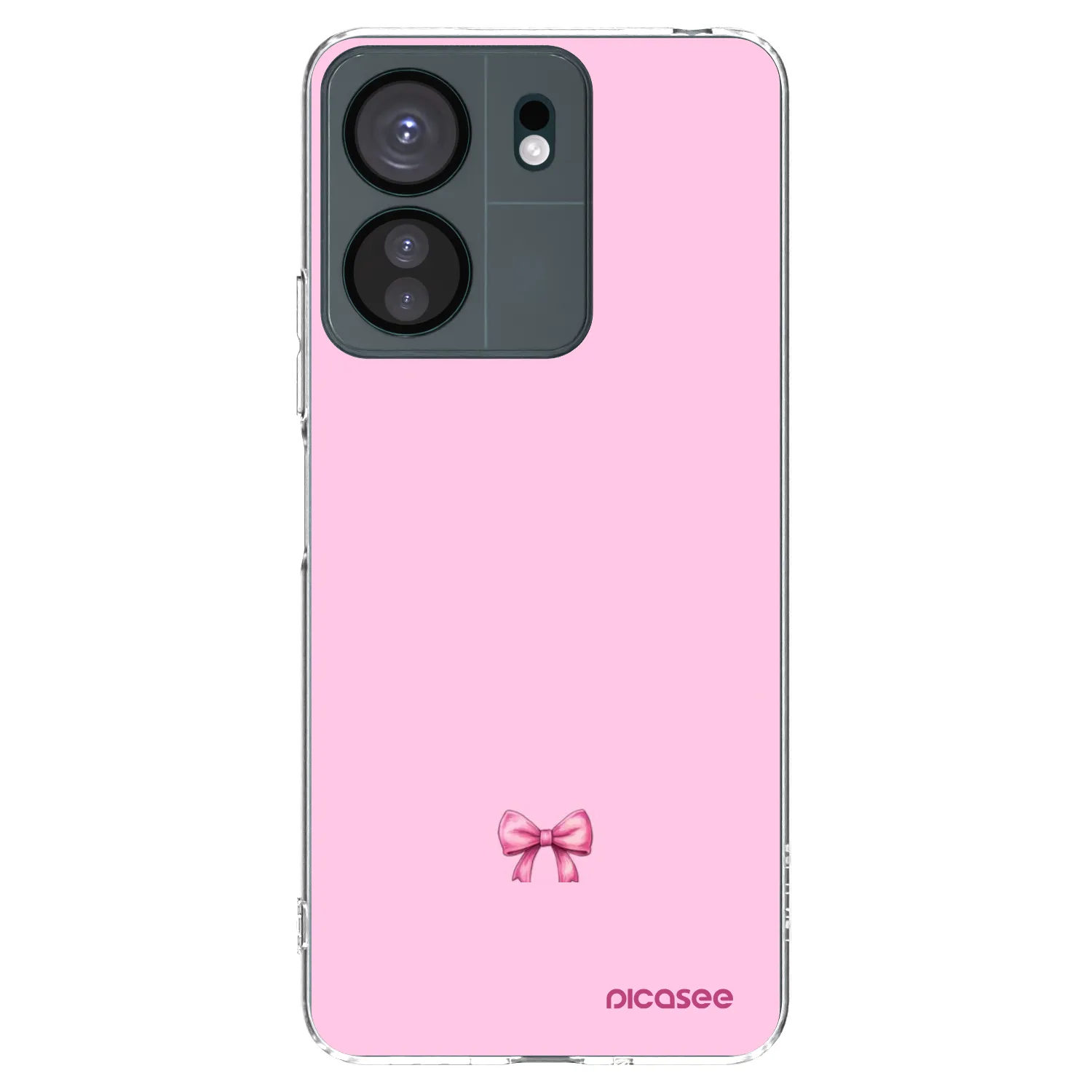 Picasee Xiaomi Redmi 13C 4G Hülle - Transparentes Silikon - Blush bow