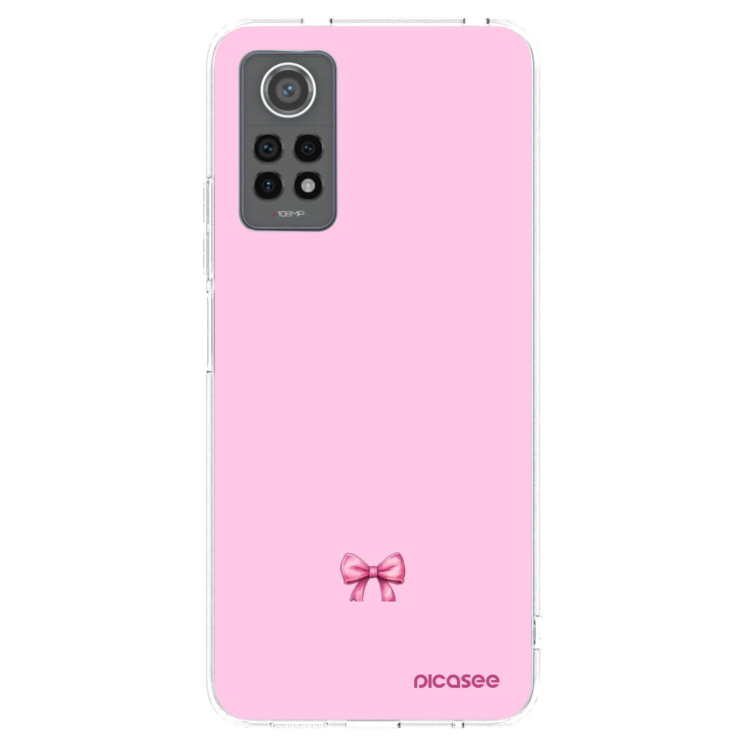 Picasee Xiaomi Redmi Note 12 Pro 4G Hülle - Transparentes Silikon - Blush bow