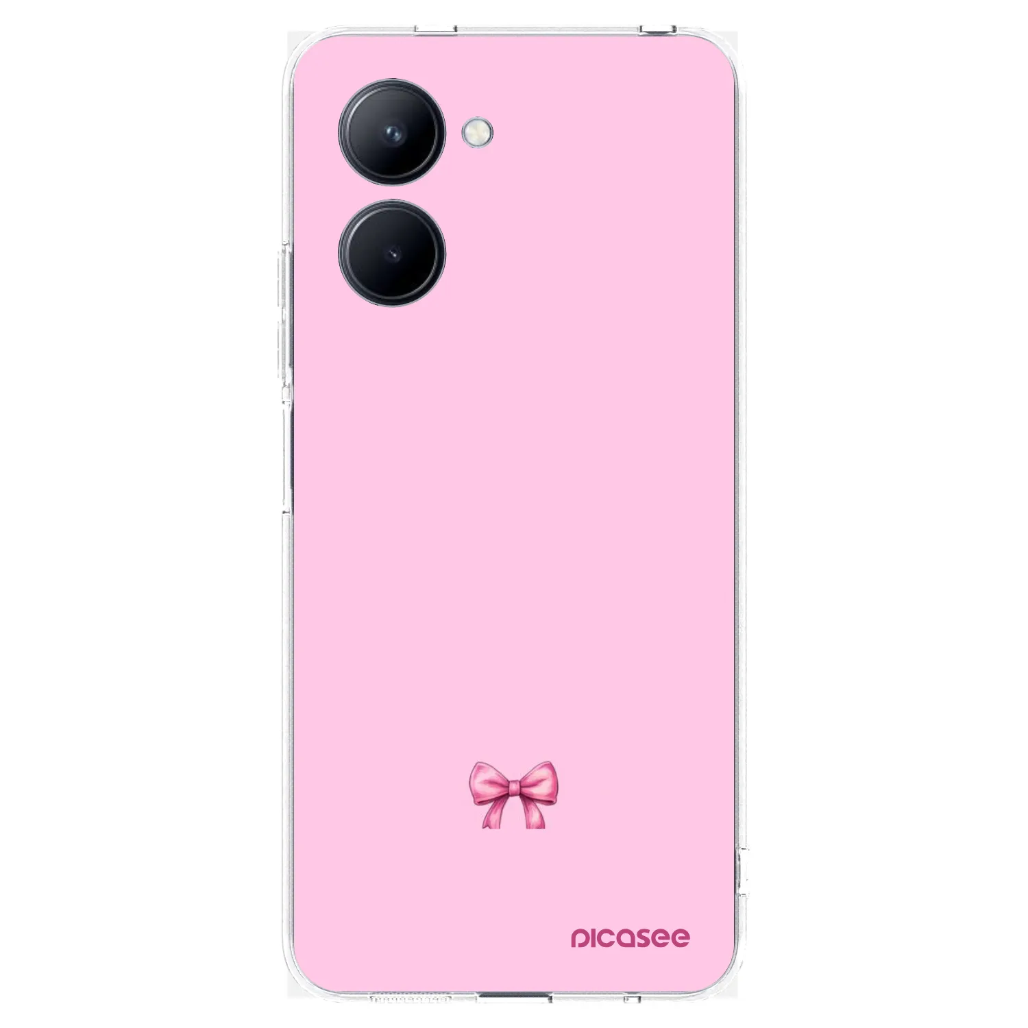 Picasee Realme C33 (2023) Hülle - Transparentes Silikon - Blush bow