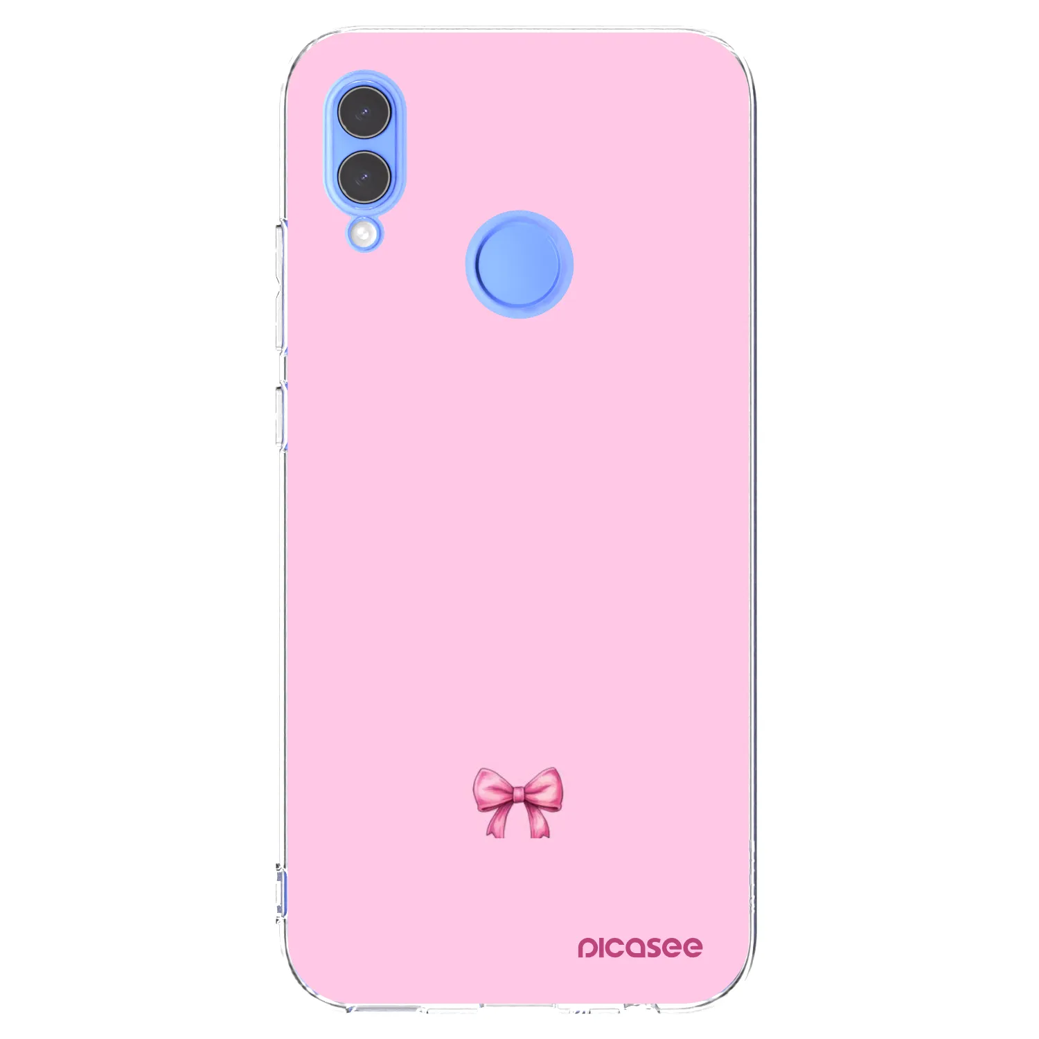 Picasee Huawei P Smart 2019 Hülle - Transparentes Silikon - Blush bow