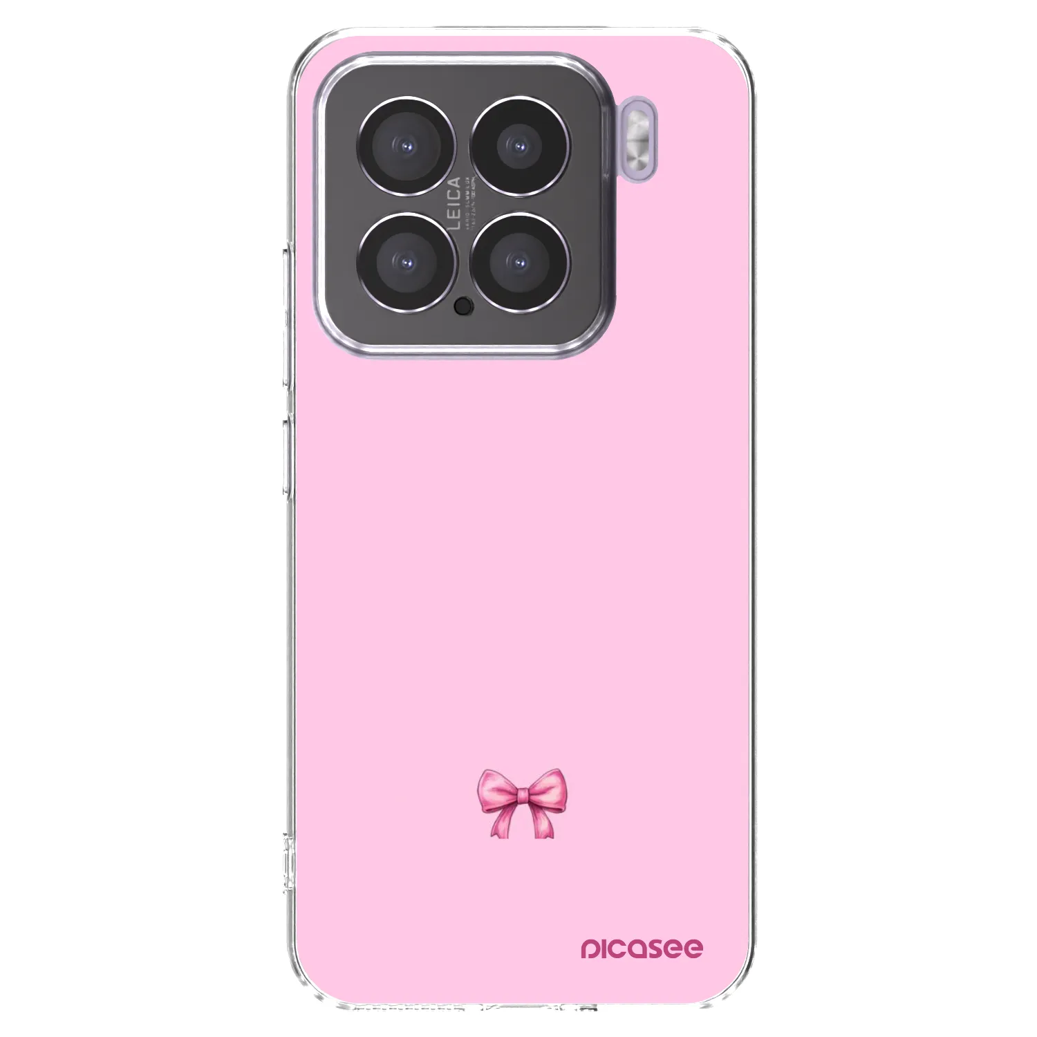 Picasee Xiaomi 15 Hülle - Transparentes Silikon - Blush bow