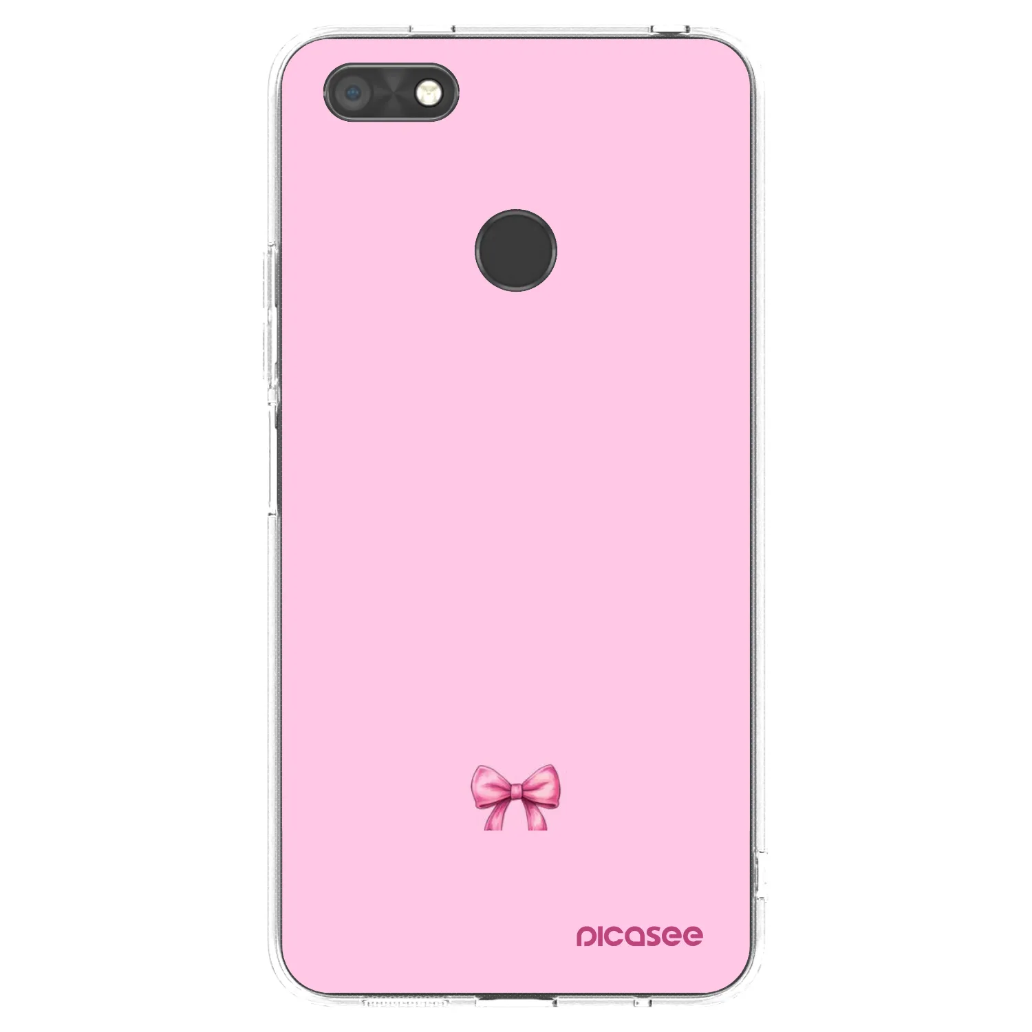 Picasee Huawei P9 Lite Mini Hülle - Transparentes Silikon - Blush bow