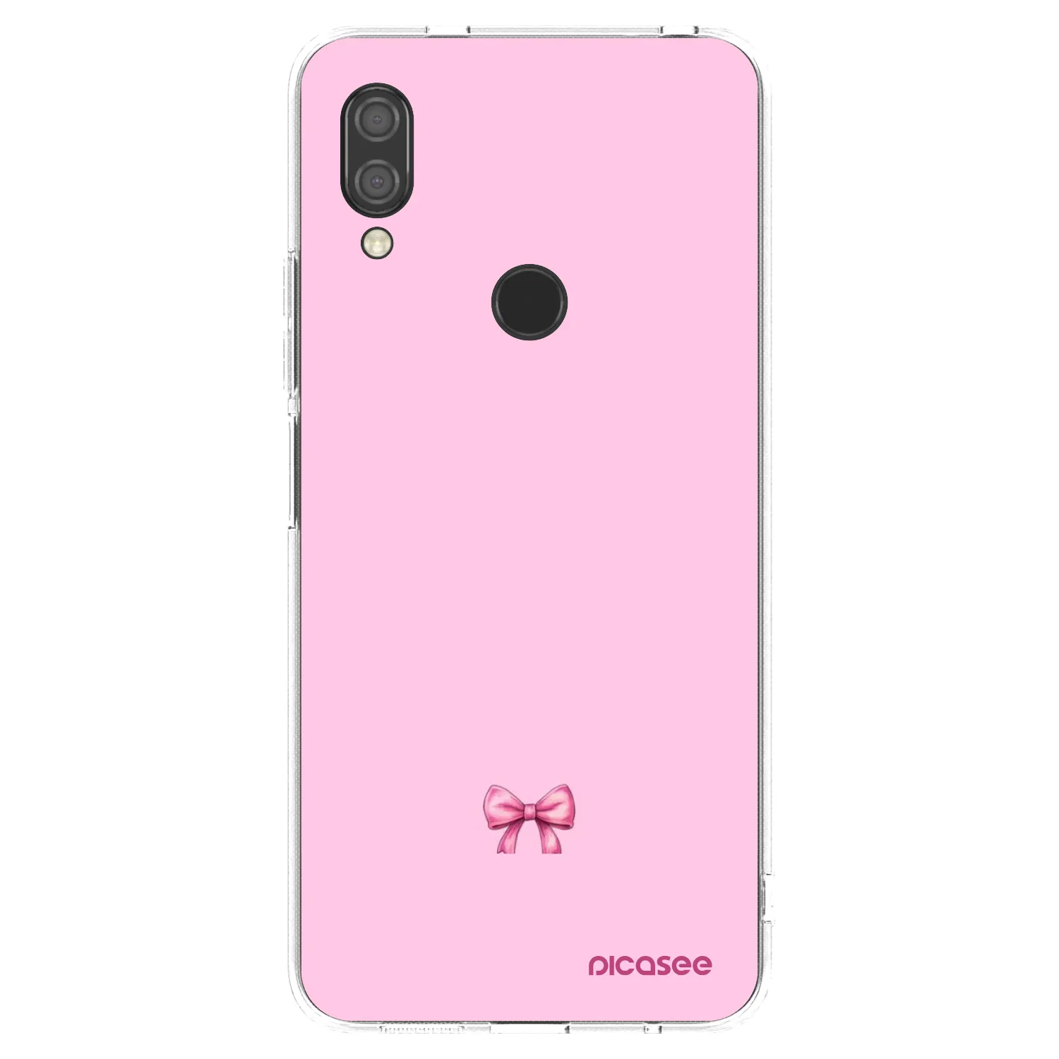 Picasee Xiaomi Redmi 7 Hülle - Transparentes Silikon - Blush bow
