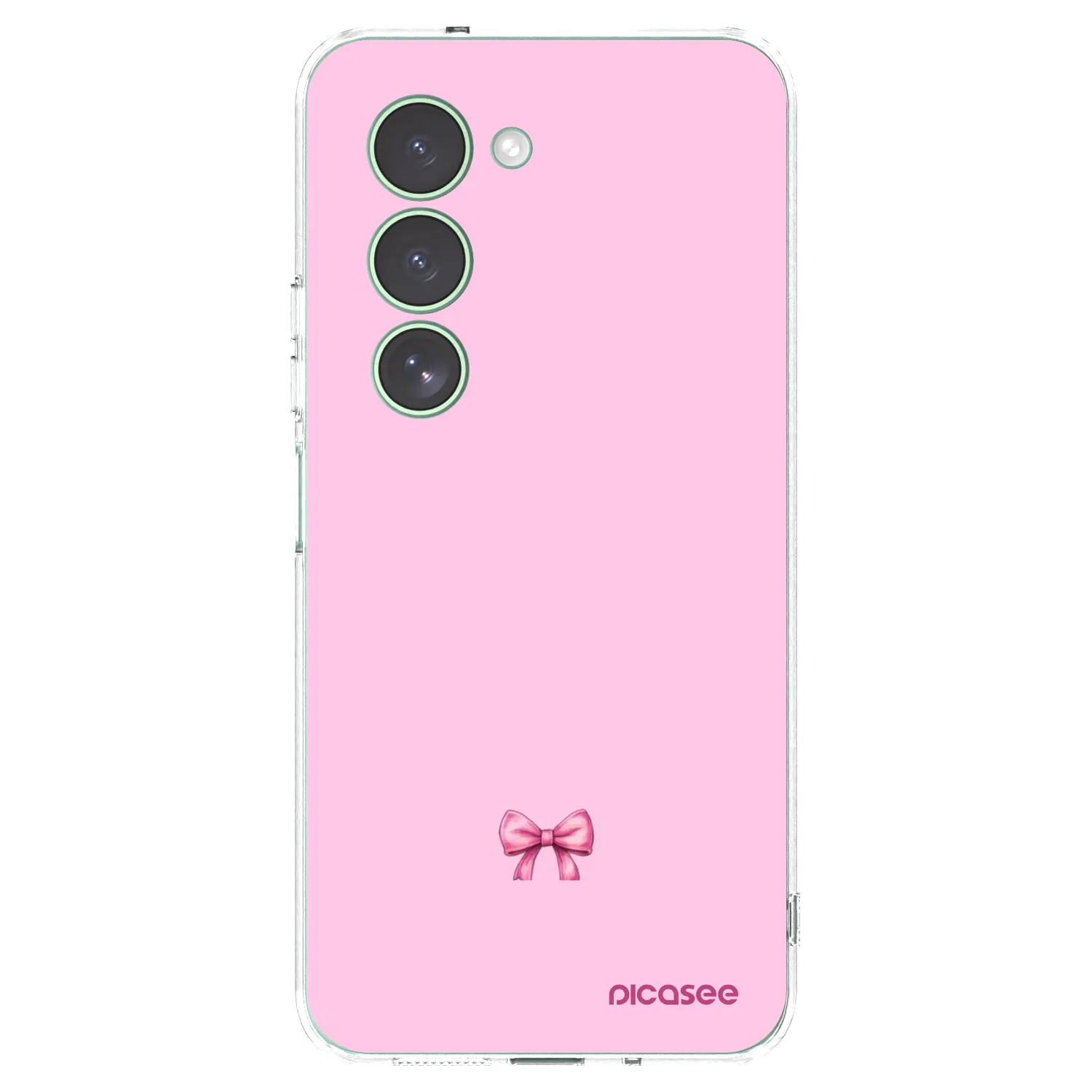 Picasee Xiaomi Redmi 15 5G Hülle - Transparentes Silikon - Blush bow