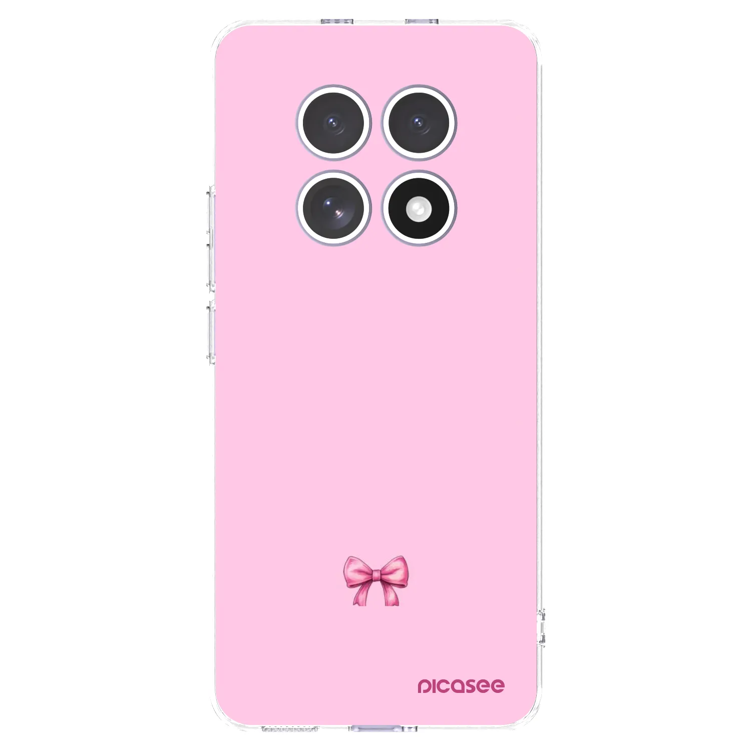 Picasee Xiaomi Redmi Note 15 Hülle - Transparentes Silikon - Blush bow