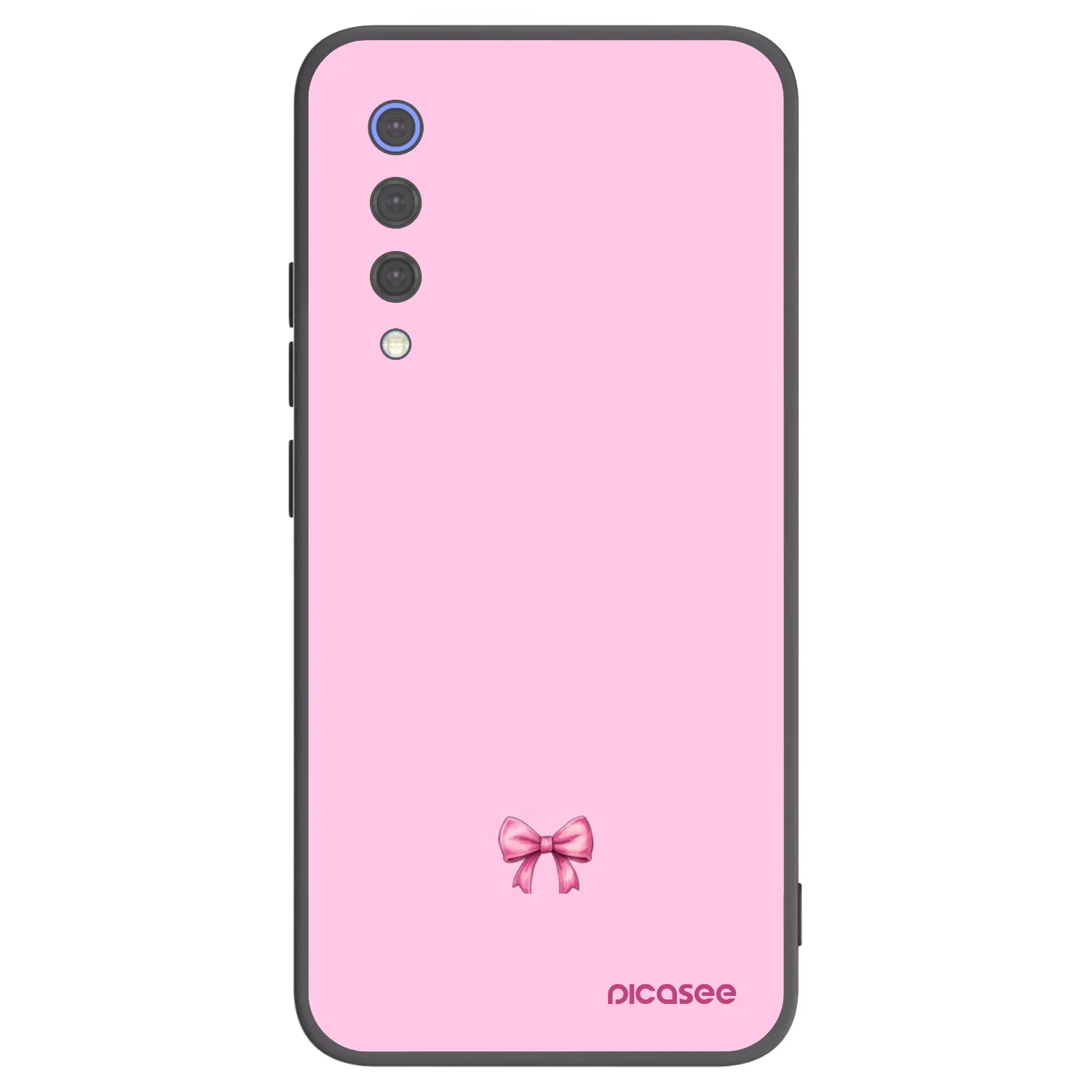 Picasee Xiaomi Mi 9 SE Hülle - Schwarzes Silikon - Blush bow