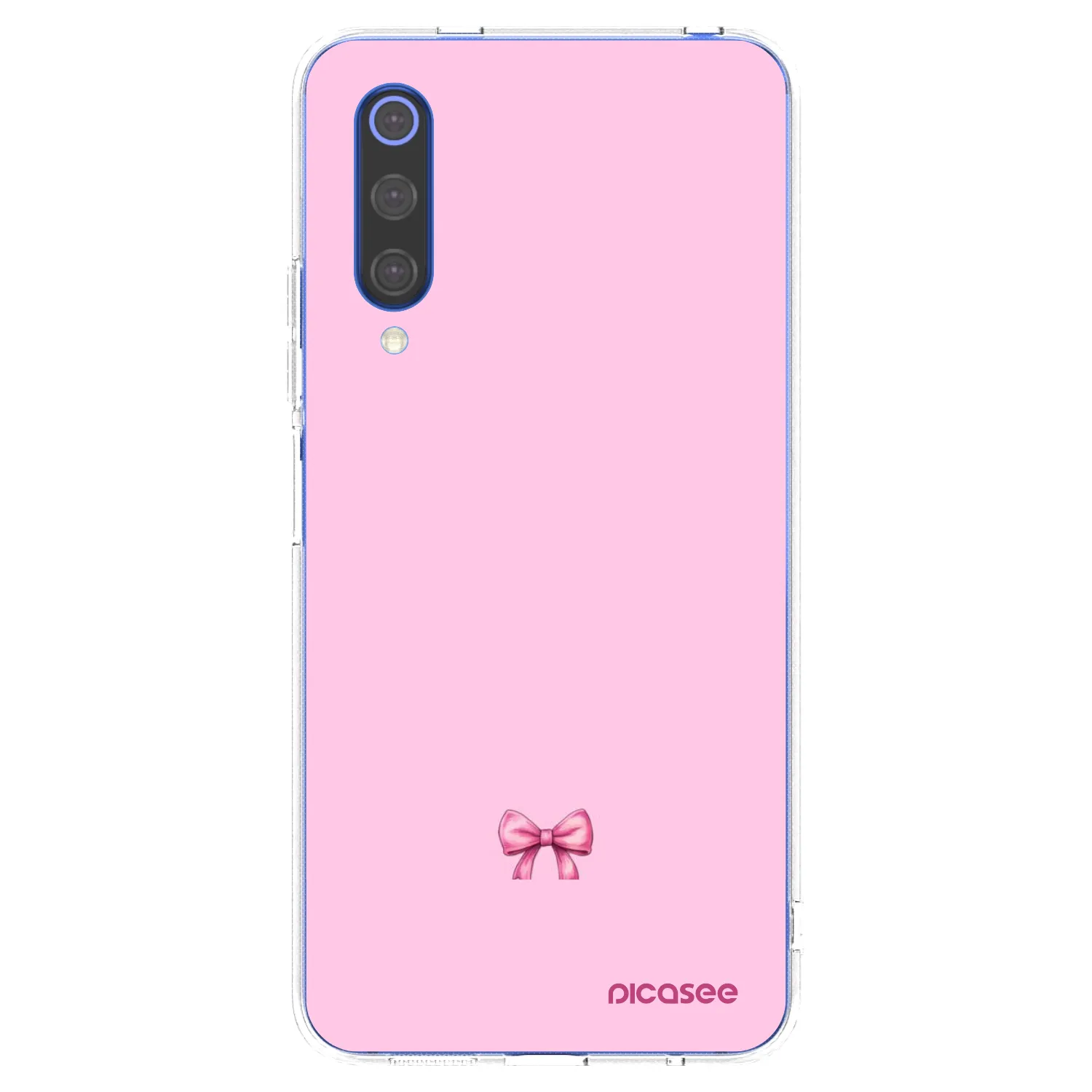 Picasee Xiaomi Mi 9 SE Hülle - Transparentes Silikon - Blush bow