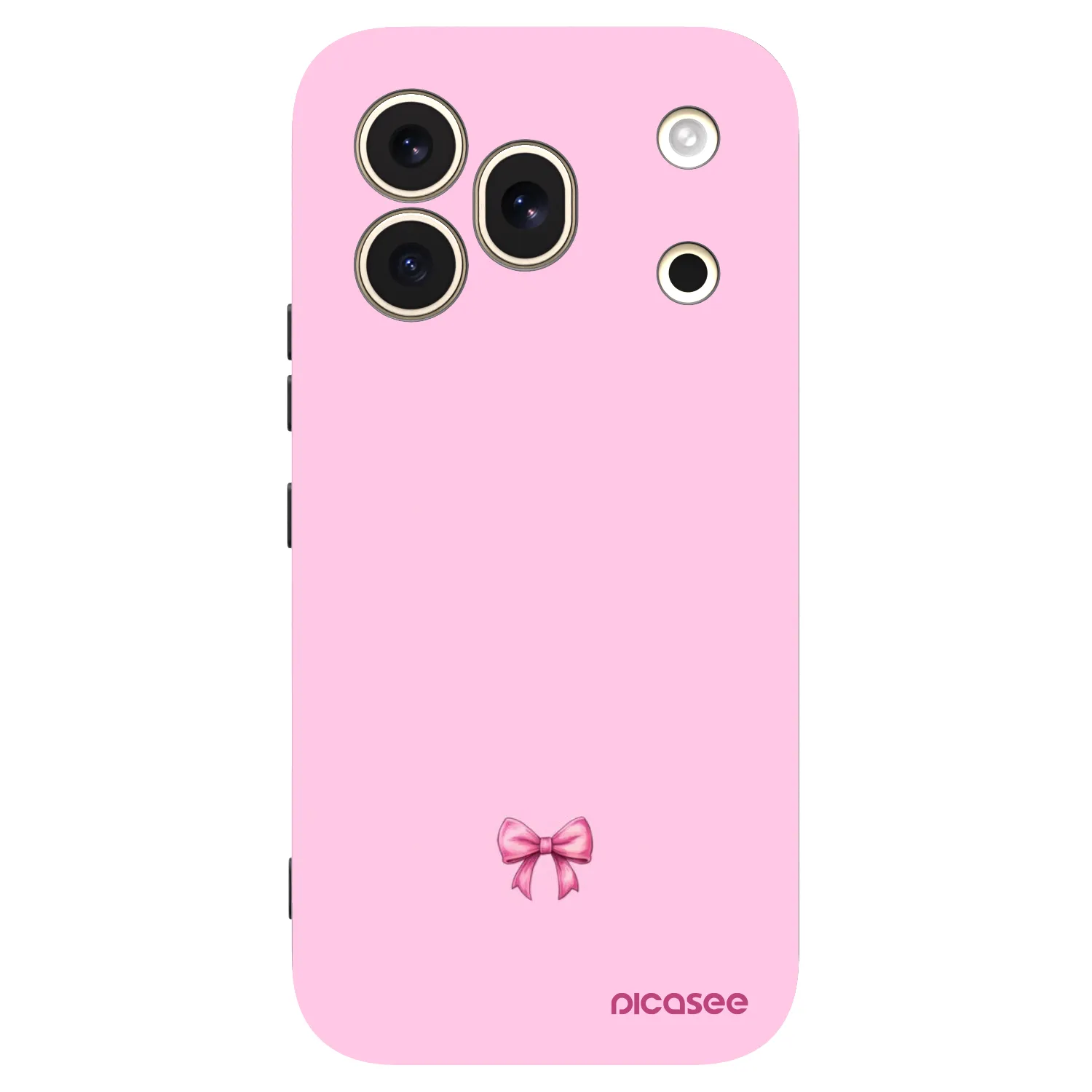 Picasee Honor 600 Pro Hülle - Schwarzes Silikon - Blush bow