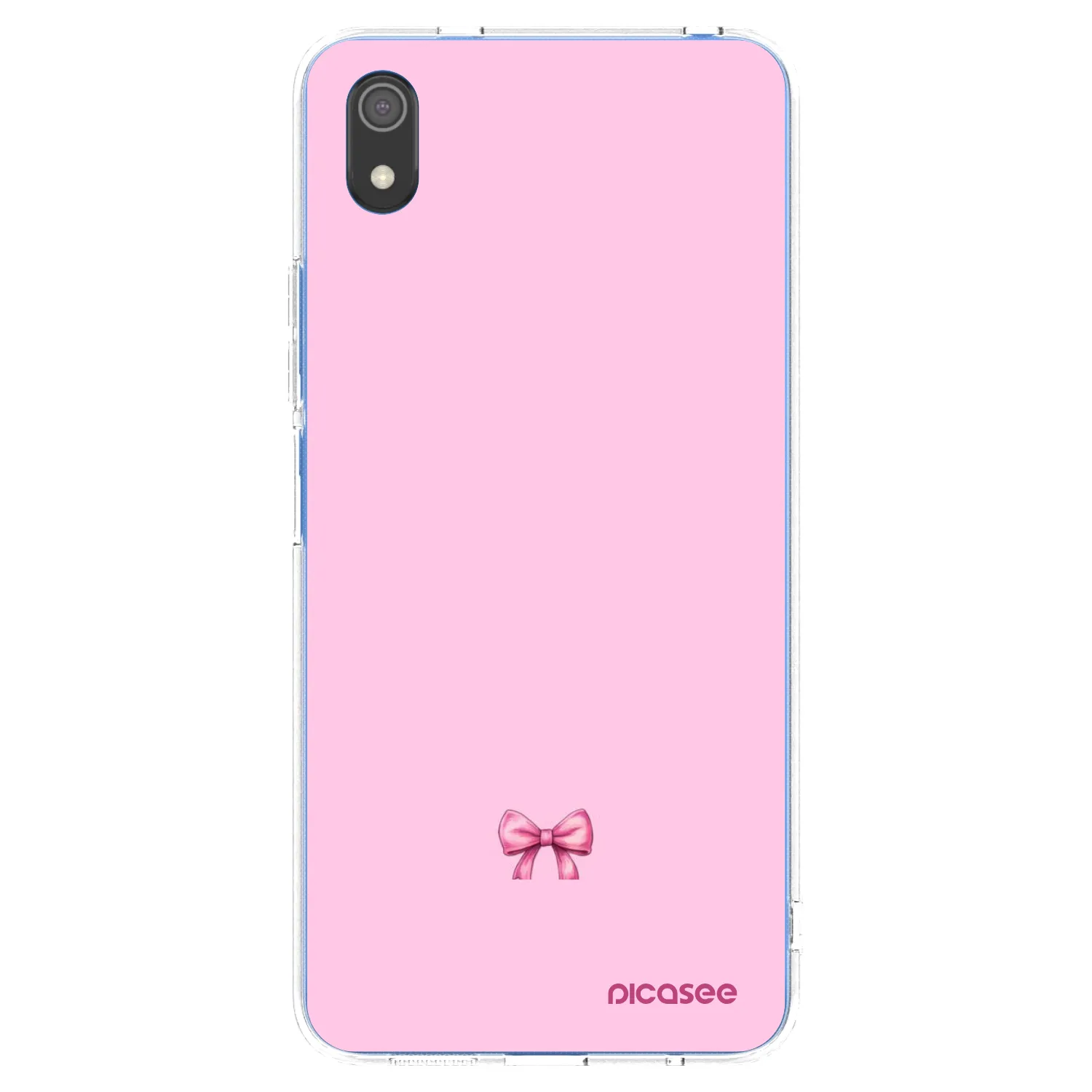 Picasee Xiaomi Redmi 7A Hülle - Transparentes Silikon - Blush bow