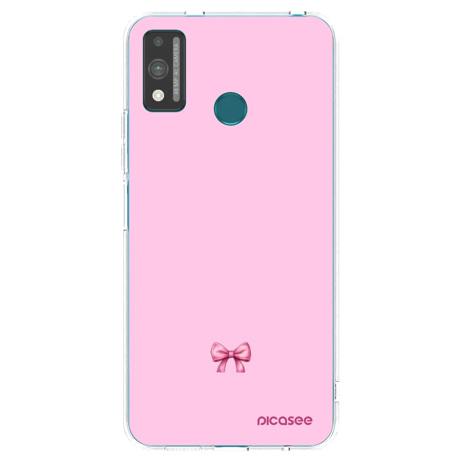 Picasee Honor 9X Lite Hülle - Transparentes Silikon - Blush bow