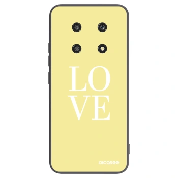 Picasee Honor Magic4 Lite 5G Hülle - Schwarzes Silikon - Love