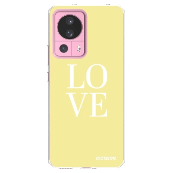 Picasee Xiaomi 13 Lite Hülle - Transparentes Silikon - Love