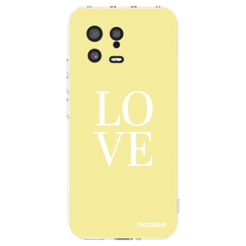 Picasee Xiaomi 13 Hülle - Transparentes Silikon - Love