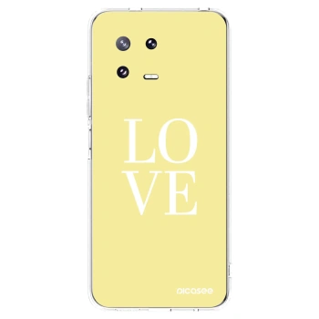 Picasee Xiaomi 13 Pro Hülle - Transparentes Silikon - Love