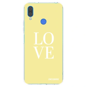 Picasee Huawei Nova 3 Hülle - Transparentes Silikon - Love