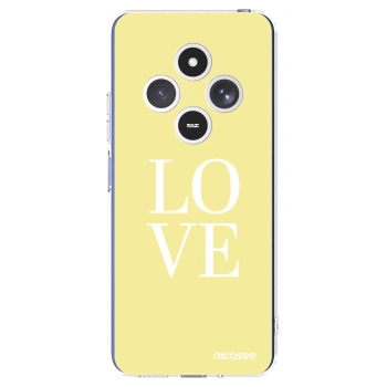 Picasee Xiaomi Redmi 14C Hülle - Transparentes Silikon - Love