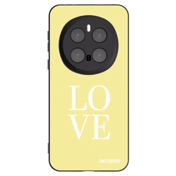 Picasee Honor Magic7 Pro 5G Hülle - Schwarzes Silikon - Love