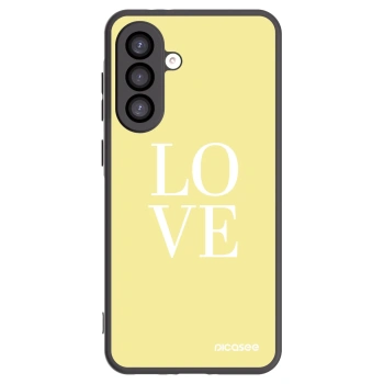 Picasee Samsung Galaxy A26 5G A266B Hülle - Schwarzes Silikon - Love