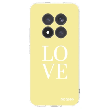 Picasee Xiaomi Redmi Note 15 Pro+ Hülle - Transparentes Silikon - Love