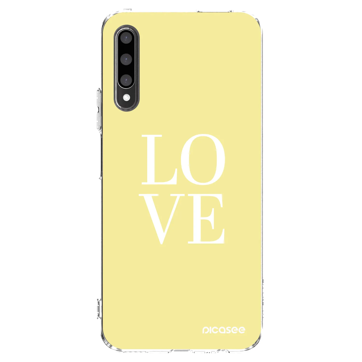 Picasee Honor 9X Pro Hülle - Transparentes Silikon - Love