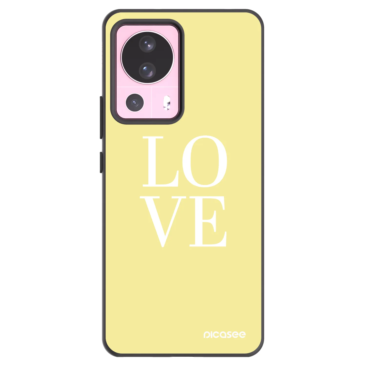 Picasee Xiaomi 13 Lite Hülle - Schwarzes Silikon - Love