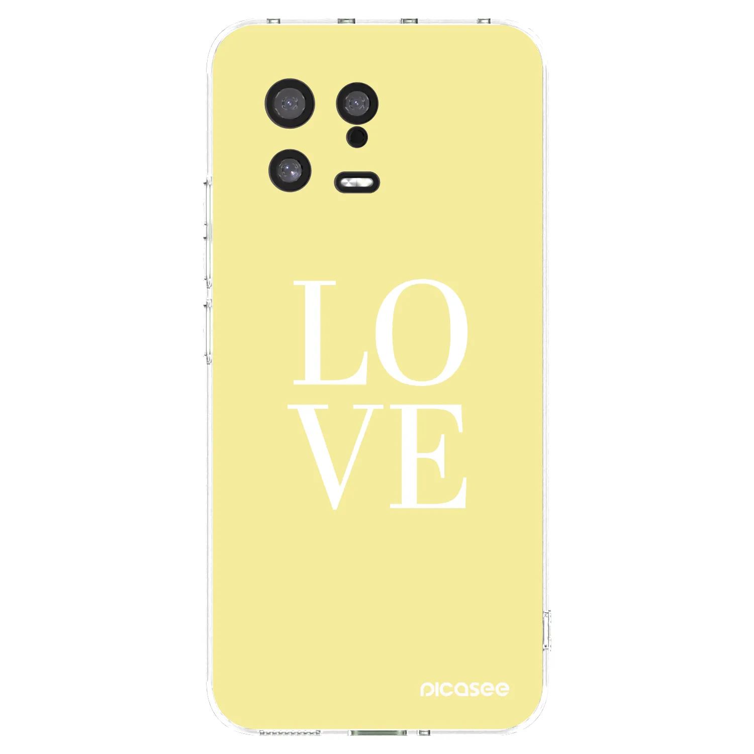 Picasee Xiaomi 13 Hülle - Transparentes Silikon - Love