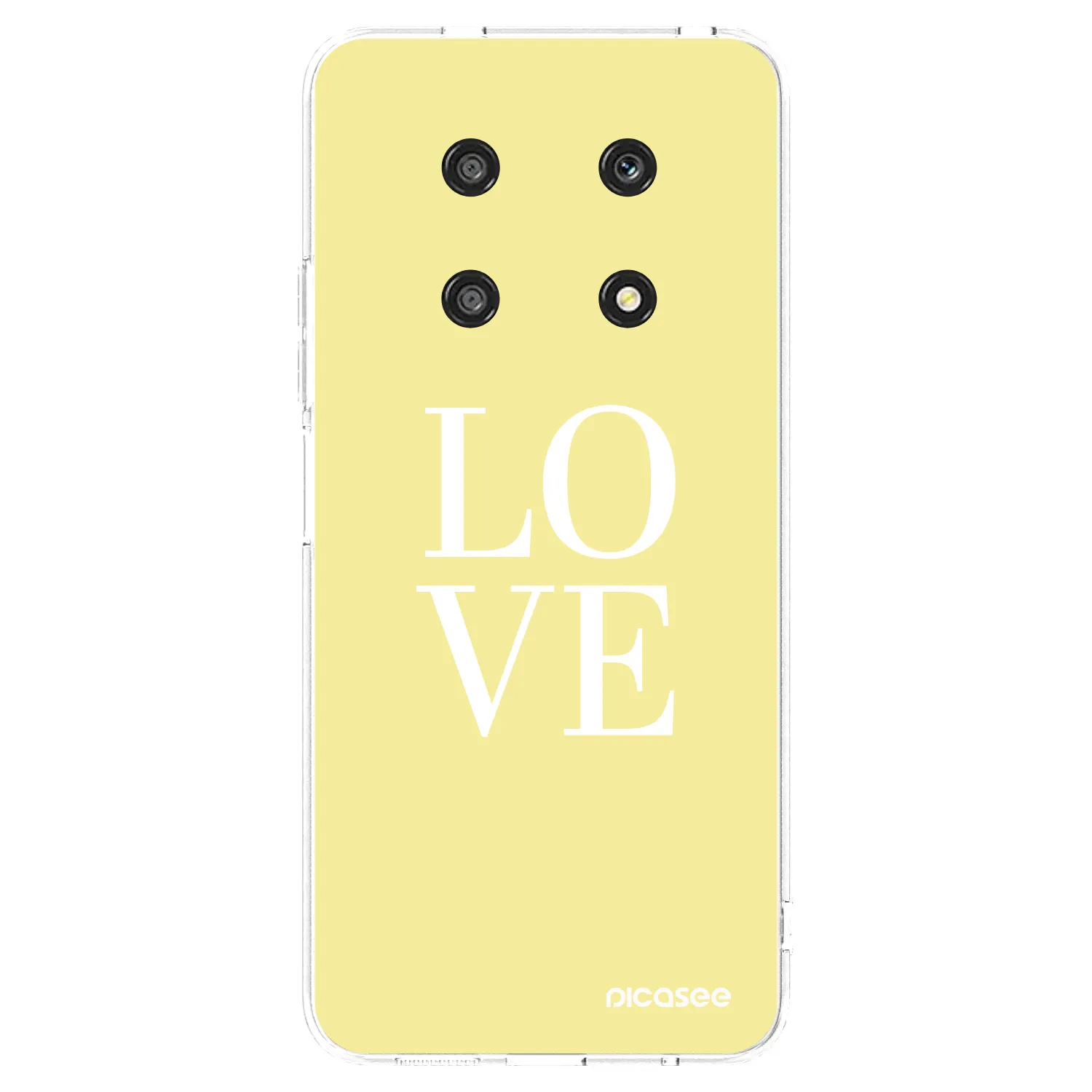 Picasee Honor Magic4 Lite 5G Hülle - Transparentes Silikon - Love