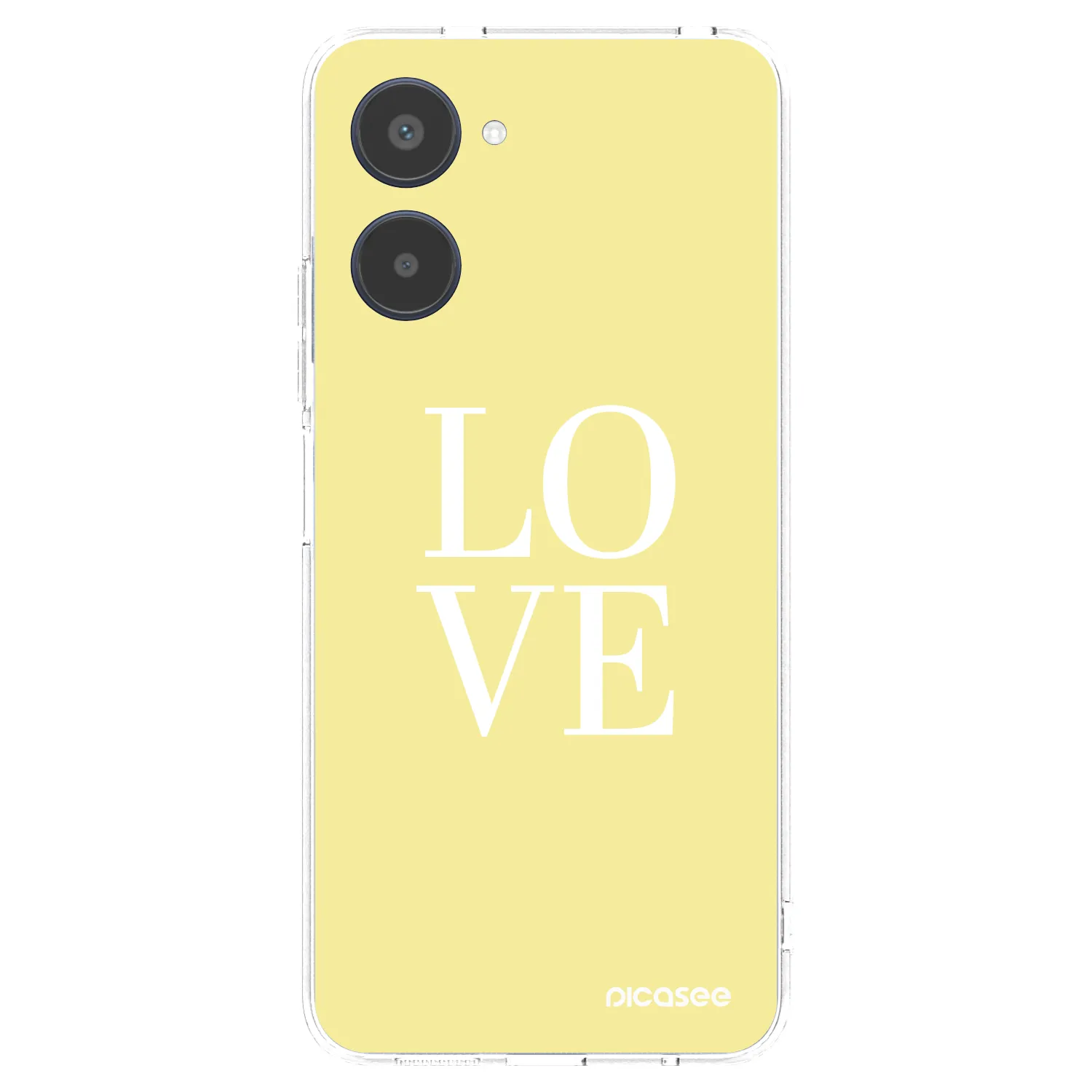 Picasee Realme 10 4G Hülle - Transparentes Silikon - Love