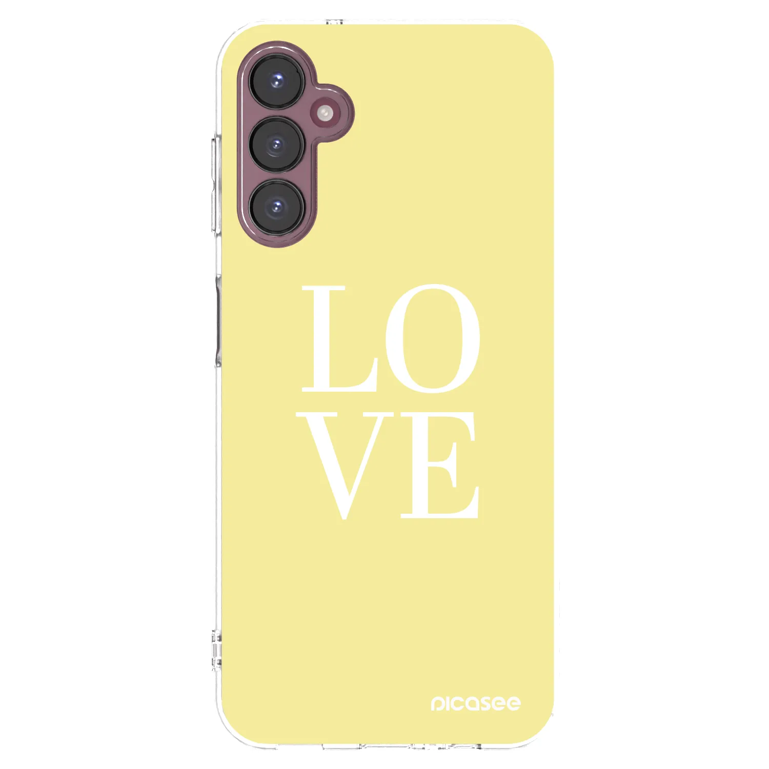Picasee Samsung Galaxy A05s A057G Hülle - Transparentes Silikon - Love