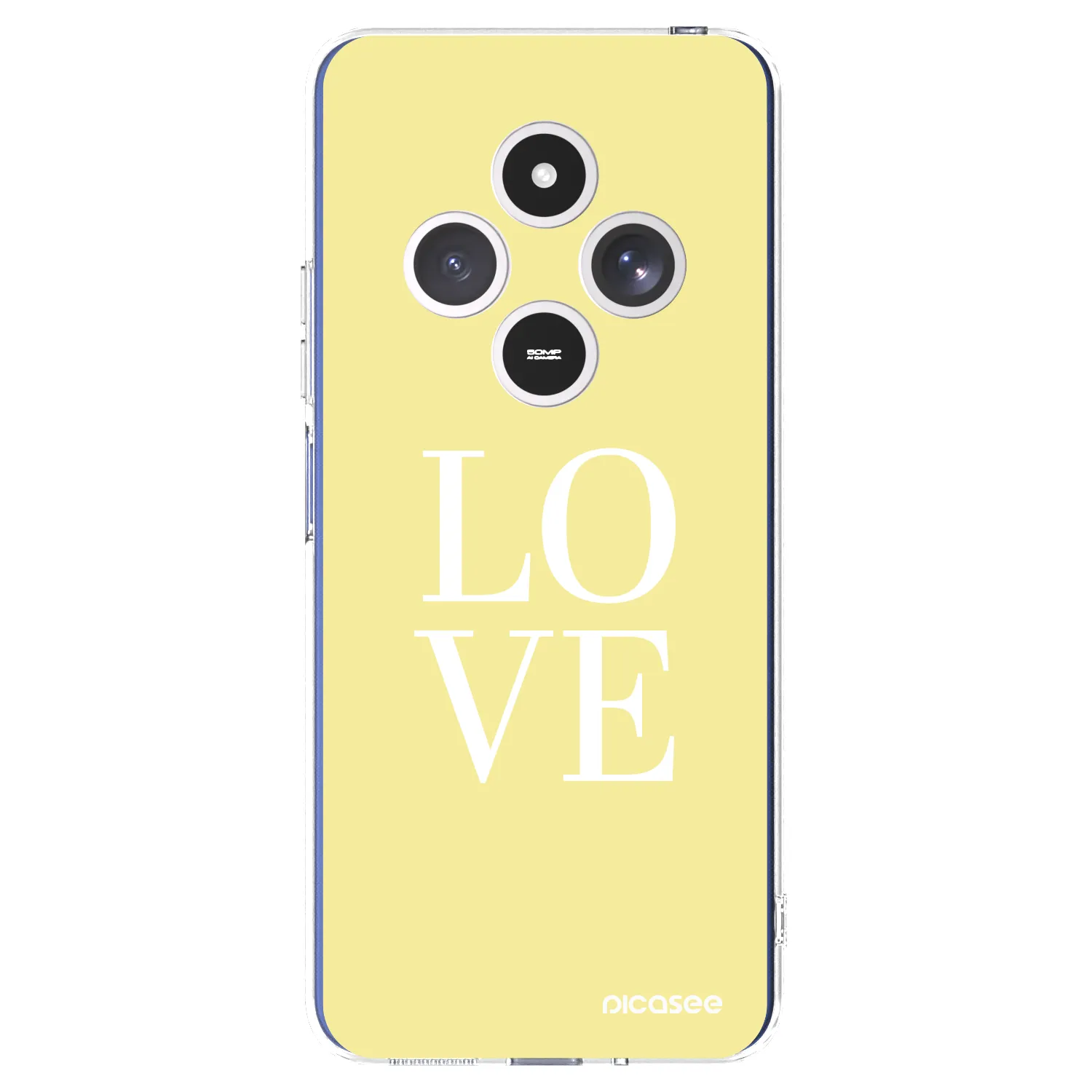 Picasee Xiaomi Redmi 14C Hülle - Transparentes Silikon - Love