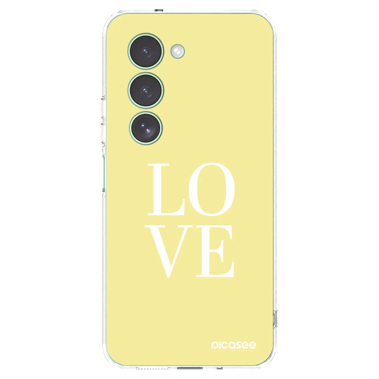 Picasee Xiaomi Redmi 15 5G Hülle - Transparentes Silikon - Love