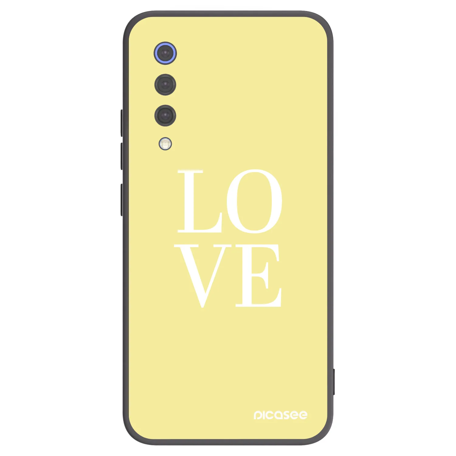 Picasee Xiaomi Mi 9 SE Hülle - Schwarzes Silikon - Love
