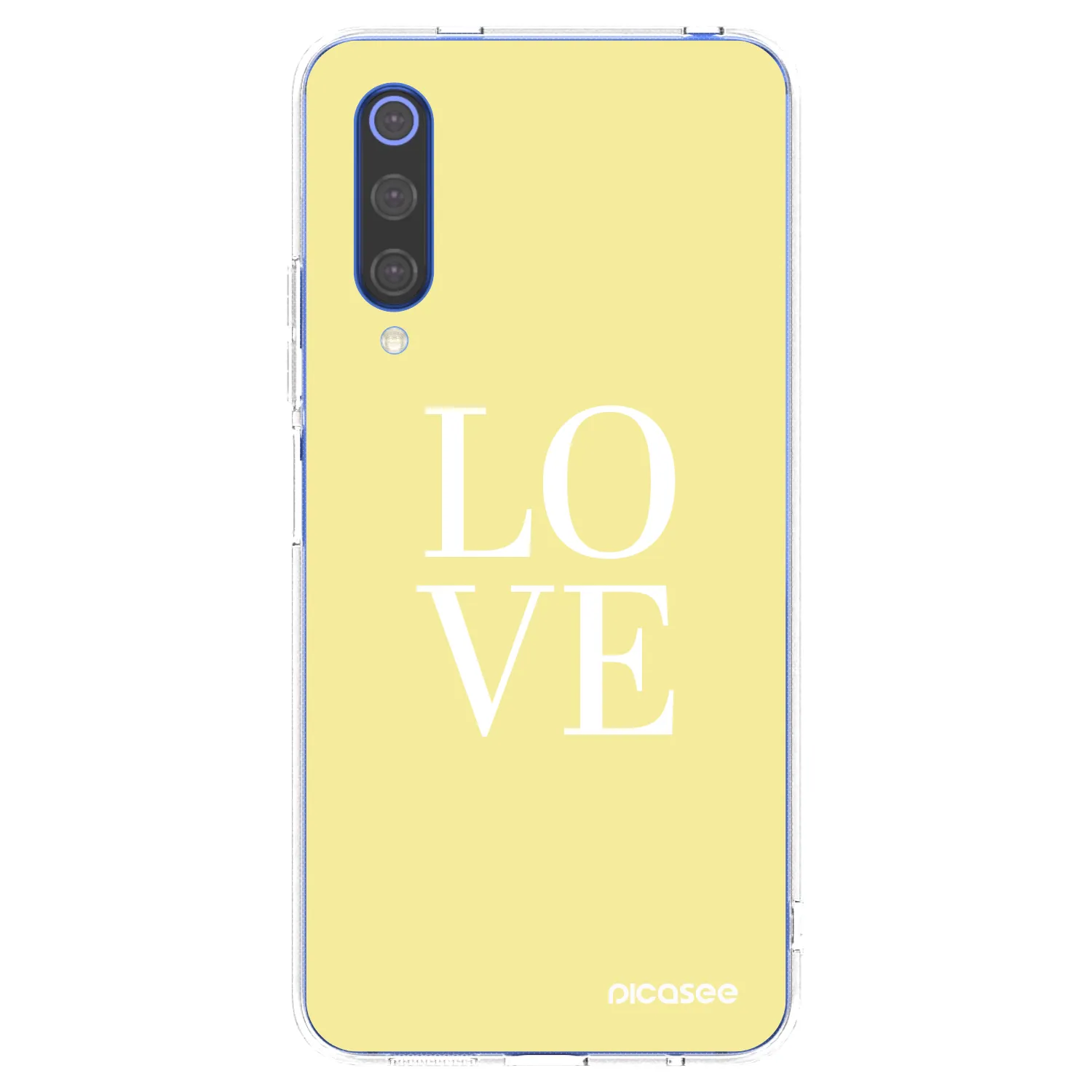 Picasee Xiaomi Mi 9 SE Hülle - Transparentes Silikon - Love