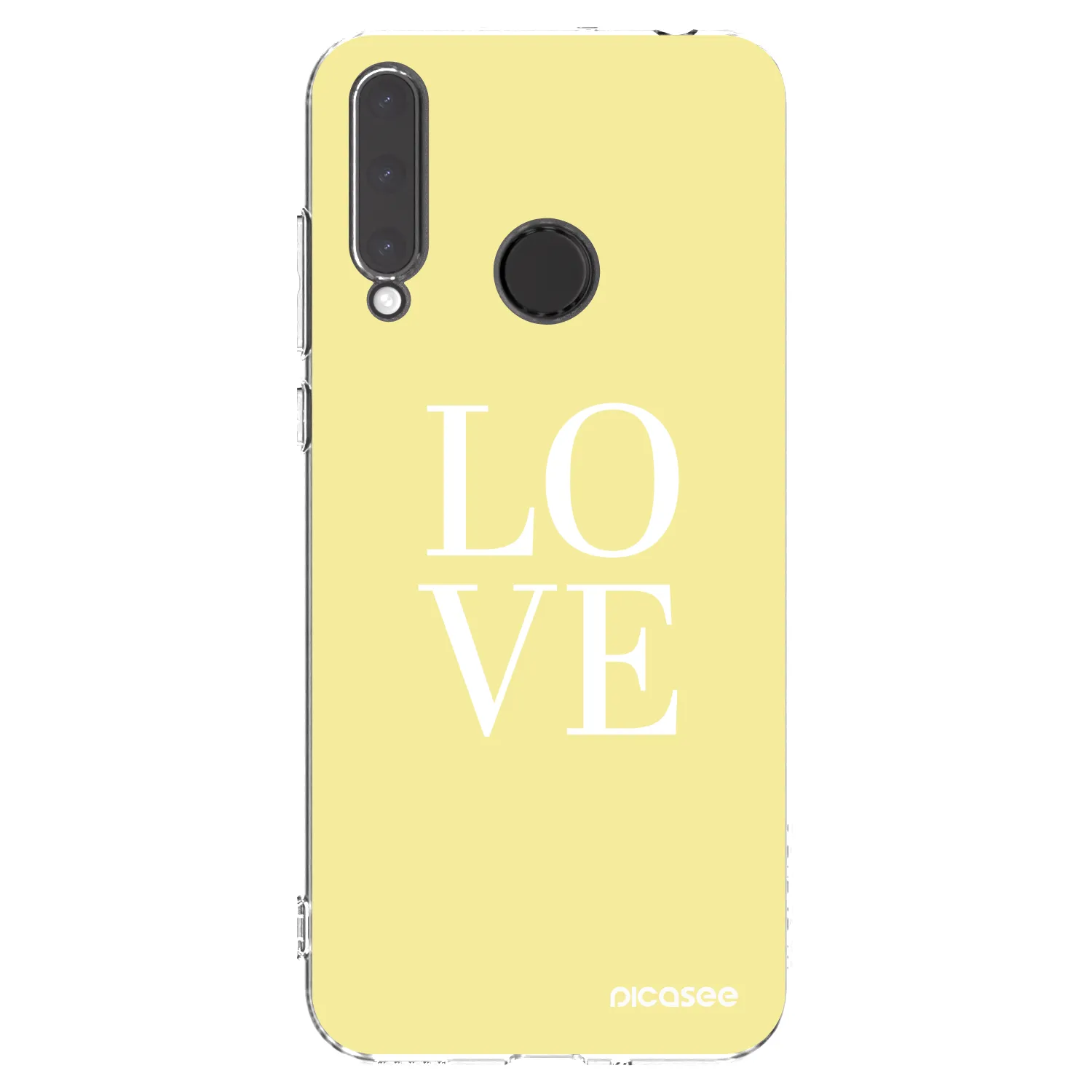 Picasee Honor 20 Lite Hülle - Transparentes Silikon - Love
